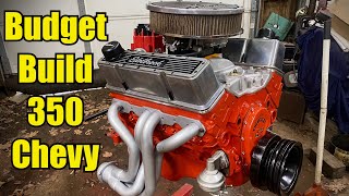 Budget Building a Small Block Chevy 350 Part 2 375400 Horsepower [upl. by Zebe]