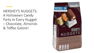 HERSHEYS NUGGETS A Halloween Candy Party in Every Nugget – Chocolate Almonds amp Toffee Galore [upl. by Watkin]