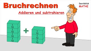 Addieren und Subtrahieren von Brüchen [upl. by Cassius]