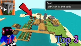 3 Best Survival Island Seed in Craftsman Building Craft [upl. by Galang406]