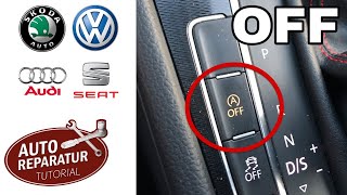 Start Stop Automatik dauerhaft deaktivieren  VW AUDI SEAT SKODA [upl. by Draper]