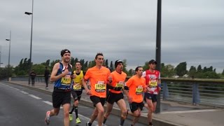 semi marathon de nantes 2017 [upl. by Cottle]