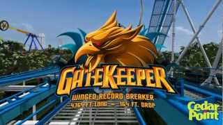 Gatekeeper OnRide POV New in 2013 at Cedar Point [upl. by Joses]