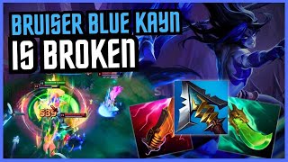 NEW BLUE KAYN BUILD FINALLY MAKES HIM A S TIER CHAMPION MUST ABUSE [upl. by Eannej]