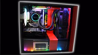 How to install NZXT Kraken X62 on H200H200iH210H210i Mini ITX Casing [upl. by Hannazus]