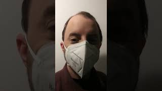 How to wear an N95 mask with a beard [upl. by Alyehs713]