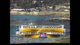 2010 US Open at Pebble Beach on NBC  Third Round [upl. by Elletnuahc766]