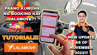 LALAMOVEPAANO KUMUHA NG BOOKING KAY LALAMOVE LALAMOVE APP TUTORIALSHEEPVLOGS [upl. by Qifar]