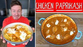 Chicken Paprikash Recipe  Taste The World [upl. by Siuqram17]