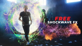 Free Shockwave FX Adobe PremiereAfter Effects [upl. by Nareht]