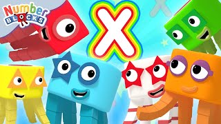 La Multiplicación COMPILACION  Episodios completos  123  Numberblocks en Español [upl. by Sutherlan]