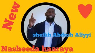 Sheikh Abdosh Aliyyi Nasheeda haaraaya 2022 [upl. by Nho]