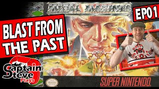 Metal Marines  Retro Gaming  SNES  Namco  Classic  Captain Steve Plays  EP01 [upl. by Enyamart]