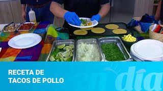 Receta de tacos de pollo [upl. by Fahland]