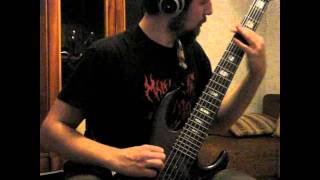 DISGORGEUSA  Consume The Forsaken bass cover [upl. by Anirahs182]