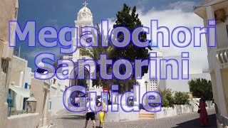 Megalochori Santorini Greece  Where To Stay and What To Do [upl. by Lurline]