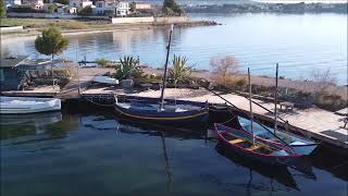 Bouzigues Voiles latines vues du ciel [upl. by Bahr]