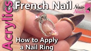 How to Apply a Nail Ring [upl. by Derry]