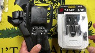 DIY  Safariland QLS Fork install on 6360RDS holster 20210311 [upl. by Carberry476]