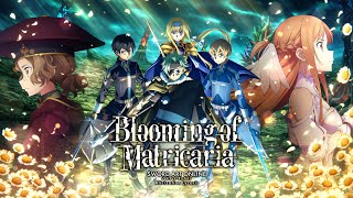 SWORD ART ONLINE Alicization Lycoris  Blooming of Matricaria  Nintendo Switch [upl. by Airliah74]