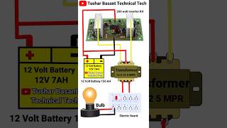 200 Watt inverter kit Connection shorts [upl. by Hembree525]