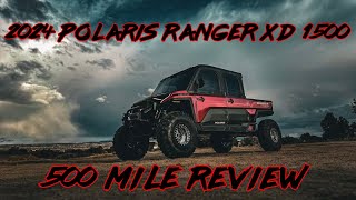 500 mile review of the Polaris Ranger 1500 Extreme Duty North Star Ultimate Crew [upl. by Mashe]