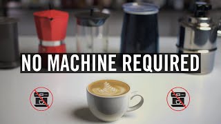 Making CappuccinoLatteFlat White at Home without an Espresso Machine [upl. by Myrah]