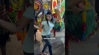 Pavani Bujji Unseen dance At Alwal Sai baba Rally ytshorts dancevideo dance youtubeshortsbonalu [upl. by Ardnohsed]