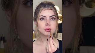 Makeup hacks lipliner contour hack makeuptutorial makeuphacks contourhack shortsviral igloo [upl. by Elacim]