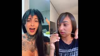 Não faça franja antes de ver esse tutorial hahaha Tutorial de franja hahahaha [upl. by Releyks56]