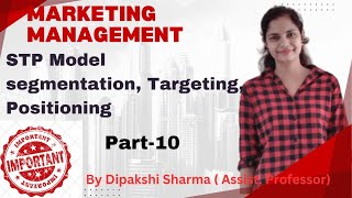 STP Model  segmentation targeting positioning  Marketing management [upl. by Nihi]