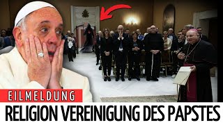 Unglaublich Papst Leugnet Offen Jesus Christus Und Erklärt Es Gebe Nur Eine Weltreligion [upl. by Savadove86]