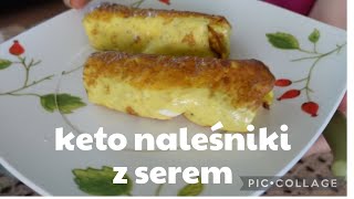 przepis na keto naleśniki z serem [upl. by Trebliw]