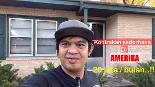 RUMAH KONTRAKAN SEDERHANA DI AMERIKA  20 JUTA  BULAN…‼️ [upl. by Lessirg]