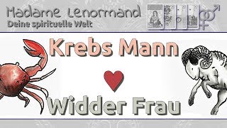 Krebs Mann amp Widder Frau Liebe und Partnerschaft [upl. by Tabatha993]