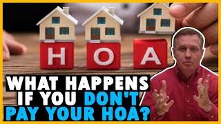 What happens if you dont pay your homeowners association HOA fees or fines [upl. by Alya251]