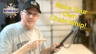 Make Your Own Chain Whip Bicycle Tool [upl. by Ohnuj]