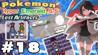 Pokemon Hyper Emerald v55 Lost Artifacts 18 ตะลุยบทเดลต้า [upl. by Adamina]