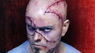 Stitched Up  FX Makeup Tutorial  Nightmare Cinema [upl. by Ernaline]