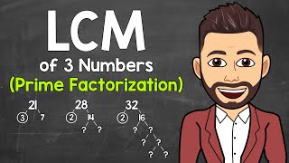 Finding the LCM of 3 Numbers Using Prime Factorization  Least Common Multiple  Math with Mr J [upl. by Tades]