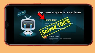 Player doesnt support this video format mx player problem solved [upl. by Eirlav]