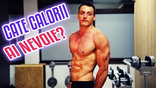 Calorii pentru slabit sau masa musculara  Ep1  Dieta Flex [upl. by Burnside]