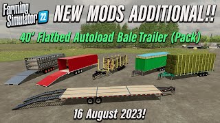 FS22  NEW MODS ADDITIONAL Review Farming Simulator 22  PS5  16th Aug 2023 [upl. by Ybreh]