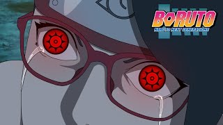 SARADA MANGEKYO SHARINGAN  MANGA BORUTO CHAPTER 80  FAN ANIMATION [upl. by Rickard]