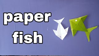 The easiest way to make a paper fish [upl. by Edi841]