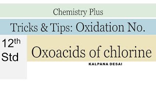 Tips and Tricks Oxoacids of chlorine  pBlock elements [upl. by Zetnas]