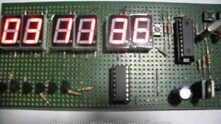 PIC16F84A Digital Clock [upl. by Alden]