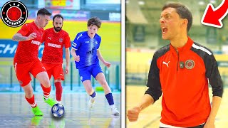 WE SCORED A GOAL IN THE LAST 4 SECONDS PRO Futsal Match Highlights [upl. by Jakoba]