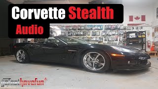 Builds C6 Corvette Stealth Audio System  AnthonyJ350 [upl. by Adao]