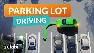 Parking Lot Driving How to Park in a Parking Lot  Driving Tips [upl. by Wadleigh]